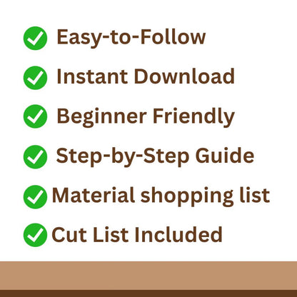 Kids Adjustable Study Desk and Chair Woodworking Plan (PDF Download